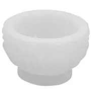 6x9.3cm Silicone mould to make a bowl with a crystal decoration in resin x1