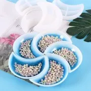 11.5x7cm Silicone mould to make a half-moon shape cup in resin x1
