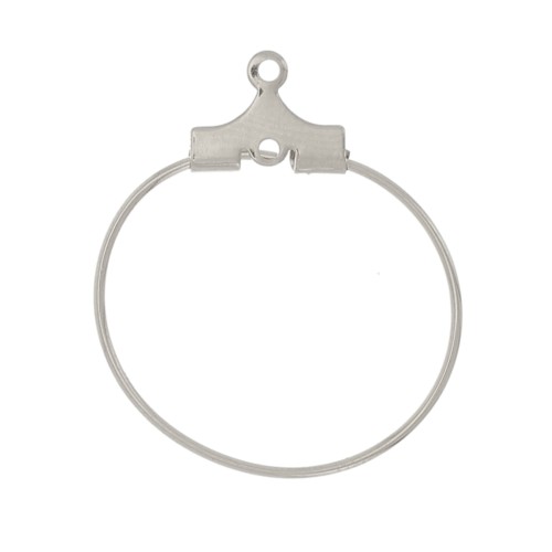 21mm Stainless steel 316L beading hoop x2