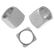 2 mm Rounded Cube Beads - 304L Stainless Steel x50