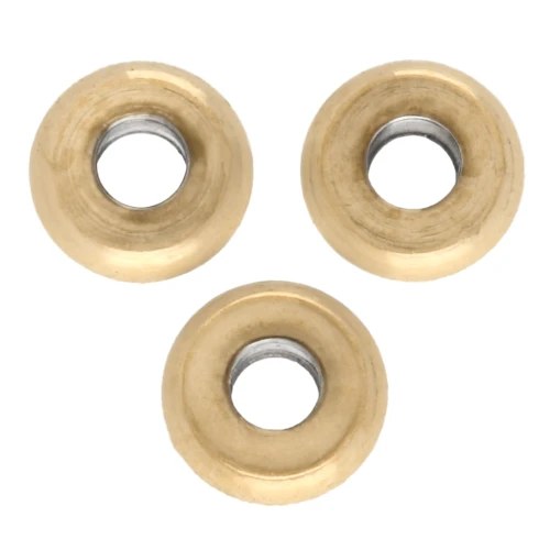 4x1.5mm 304 Stainless Steel Heishi Disc Beads - Flat Discs - Gold Tone x10