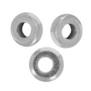 4x1.5mm 304 Stainless Steel Heishi Disc Beads - Flat Discs x10