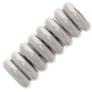 5x1.5mm Stainless steel 304 Heishi washer beads - flat discs x20