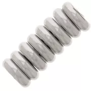 5x1.5mm Stainless steel 304 Heishi washer beads - flat discs x20