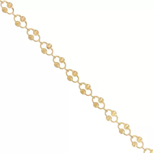 6.4mm Stainless steel 304L Chain - Gold Tone x99cm