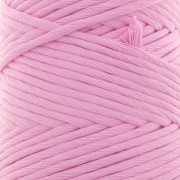 Cotton macramé combed cord spool Cotton Supreme 3XL - Pink x75m