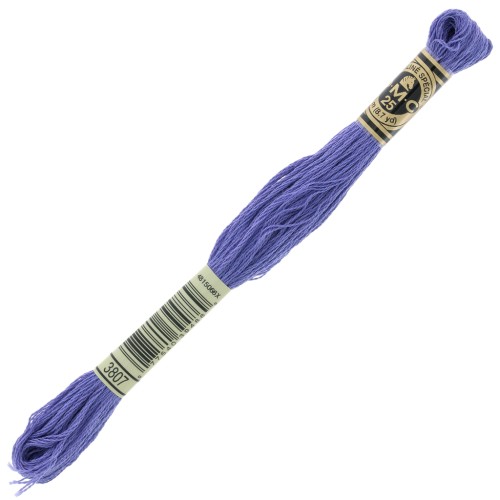 DMC Embroidery thread Special 117 MC - Lavender Blue (3807) x8m
