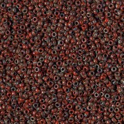 Miyuki Seed Beads 15/0 4513 - Opaque Red Picasso x8g|raw }}