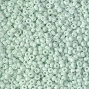 Miyuki seed beads 11/0 3318 - Opaque Light Mint x8g