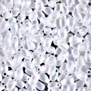 3x5.5mm Long Drop Miyuki LDP-131FR - Crystal Mat AB x10g|raw }}