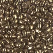 Miyuki Long Drop 3x5.5mm LDP-457 - Dark Bronze Metallic x10g