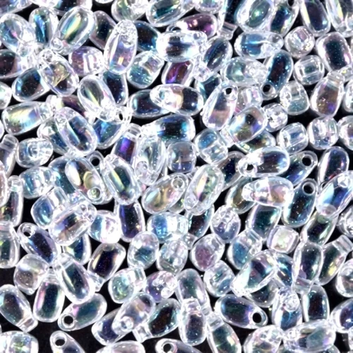 3x5.5mm Long Drop Miyuki LDP-250 - Crystal AB x10g