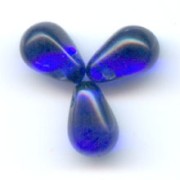 Mini-Drops 4x6mm Cobalt x50|raw }}