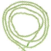 Round faceted beads 2 mm gemstone - Peridot x39cm