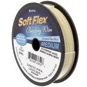 0.48mm 49 strands wire - Soft Flex Medium - Beige x9m