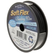 0.48mm 49 strands wire - Soft Flex Medium - Black x9m|raw }}