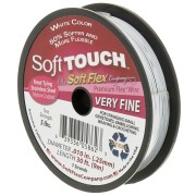 0.25mm Soft Flex Touch Very Fine 7 strands wire - White x9m|raw }}