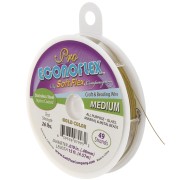 0.48mm Wire rope 49 strand - Soft Flex Econoflex Medium - Gold x4.57m