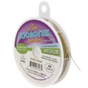 0.48mm Wire rope 49 strand - Soft Flex Econoflex Medium - Gold x4.57m