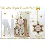 5x10mm Arcos® by Puca® - Frost Sweet Pink AB x10g