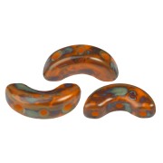 5x10mm Arcos® by Puca® - Frost Tangerine Travertin x10g