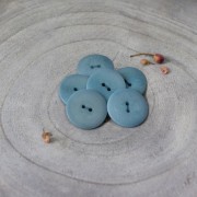 20mm Sewing button in vegetable ivory - Atelier Brunette - Palm - Storm x1