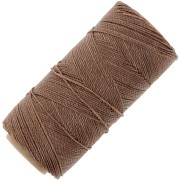 1mm Linhasita waxed thread spool for micro macramé - Expresso (788) x168m|raw }}