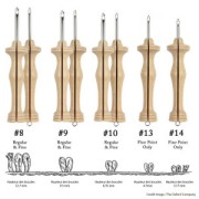 Punch Needle Oxford size 8 Fine - magic needle for easy embroidery x1