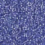 Miyuki Delica 11/0 DB0694 - Dyed Semi Matte Silver Lined Purple
