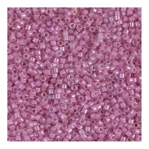 Miyuki Delica 11/0 DB0072 - Orchid Lined Crystal Luster