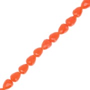 4x4mm Faceted Glass Pear Beads - Hyacinth x43cm