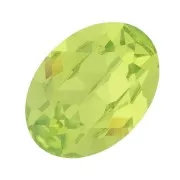 6x4mm PureCrystal 4120 Cabochon - Citrus Green x1