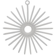 29.5mm 304 Stainless Steel Sun Pendant x1