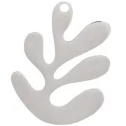 25x20mm Stainless steel 304 Coral pendant x1