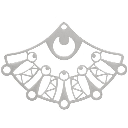 26x37mm Stainless steel 304 Fan chandelier pendant x1