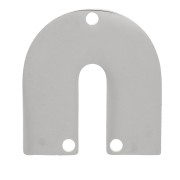 17x16mm Stainless steel 304 Spacer U shape x1