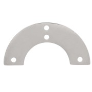 12x25mm Stainless steel 304 4-hole Bridge-shaped spacer x1