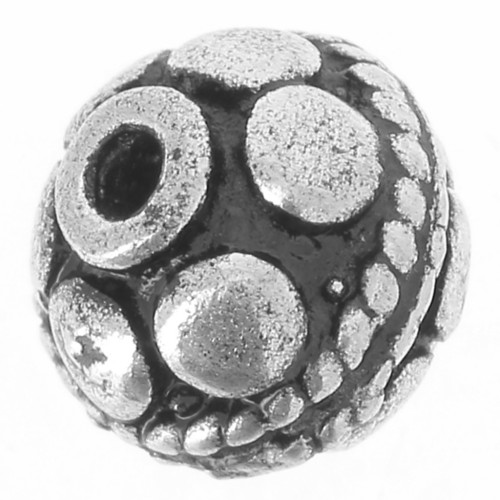 Silver Round 6.5mm x1