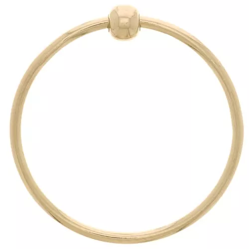 Spinner ring - anti stress ring - Size 52 - Gold filled x1