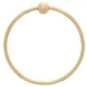 Spinner ring - anti stress ring - Size 57 - Gold filled x1