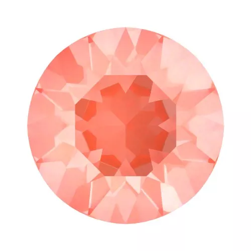 6mm PureCrystal 1088 Round Stone - Crystal Orange Ignite x1