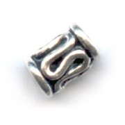 Silver Tube 6x4mm x10|raw }}