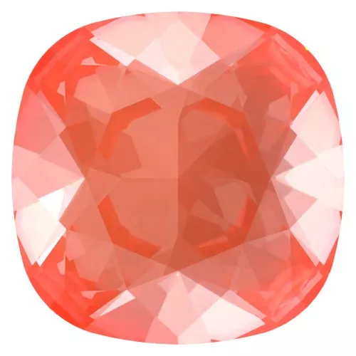 12mm PureCrystal 4470 Cabochon - Crystal Orange Ignite x1