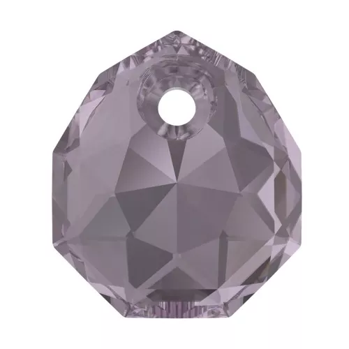 9mm PureCrystal 6436 Majestic Pendant - Amethyst x1