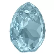 11.5mm PureCrystal 6436 Majestic Pendant - Aquamarine x1