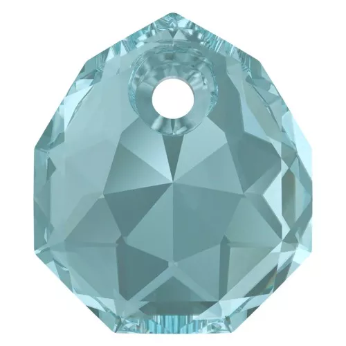 16mm PureCrystal 6436 Majestic Pendant - Aquamarine x1