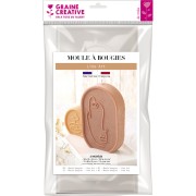 Candle mold - 2 shapes - Graine créative - Line Art x1