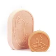 Candle mold - 2 shapes - Graine créative - Line Art x1