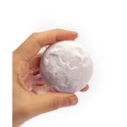6cm Soap making mould - Moon - Transparent x1