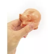 7x6cm Soap making mould - Fox- Transparent x1